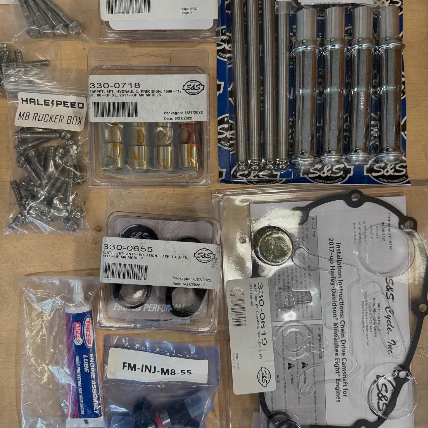 Brand new S&S 128" Complete Kit with EXTRAS