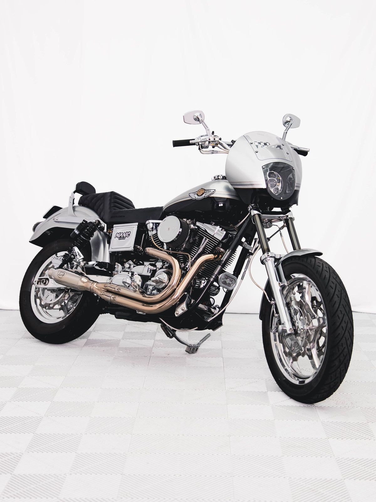 2003 FXDL 107" STROKER FRAME UP BUILD