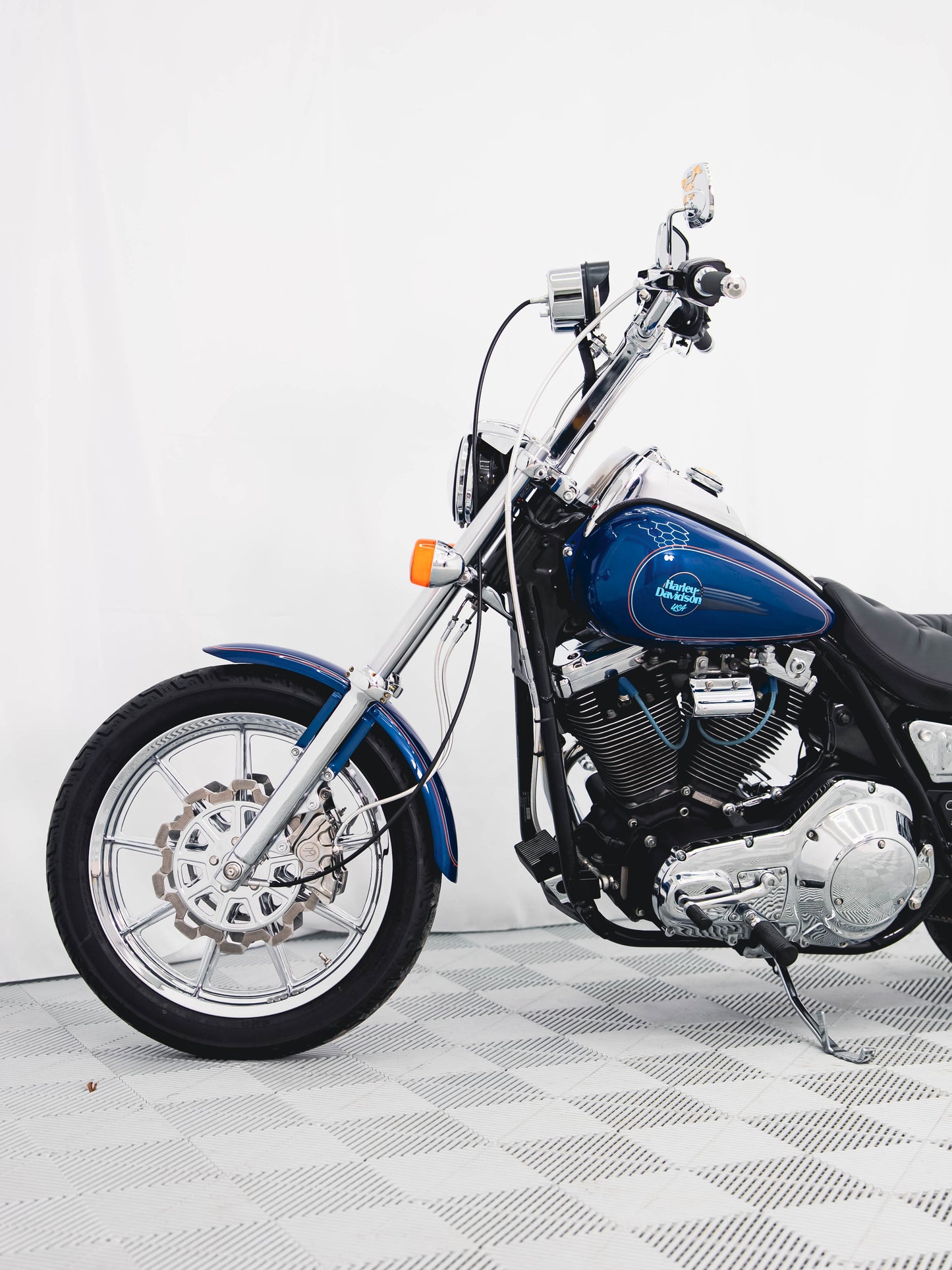 1991 FXR CANDY SAPPHIRE BLUE 11k MILES!