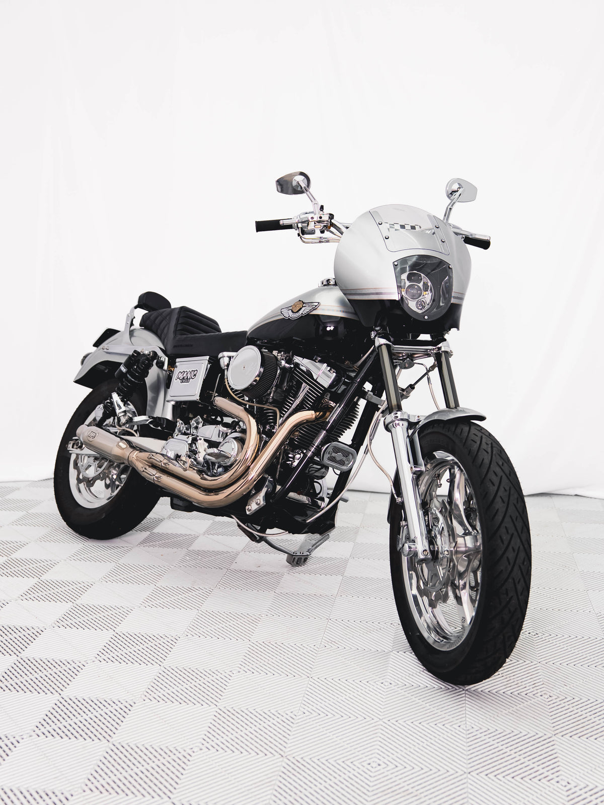2003 FXDL 107" STROKER FRAME UP BUILD
