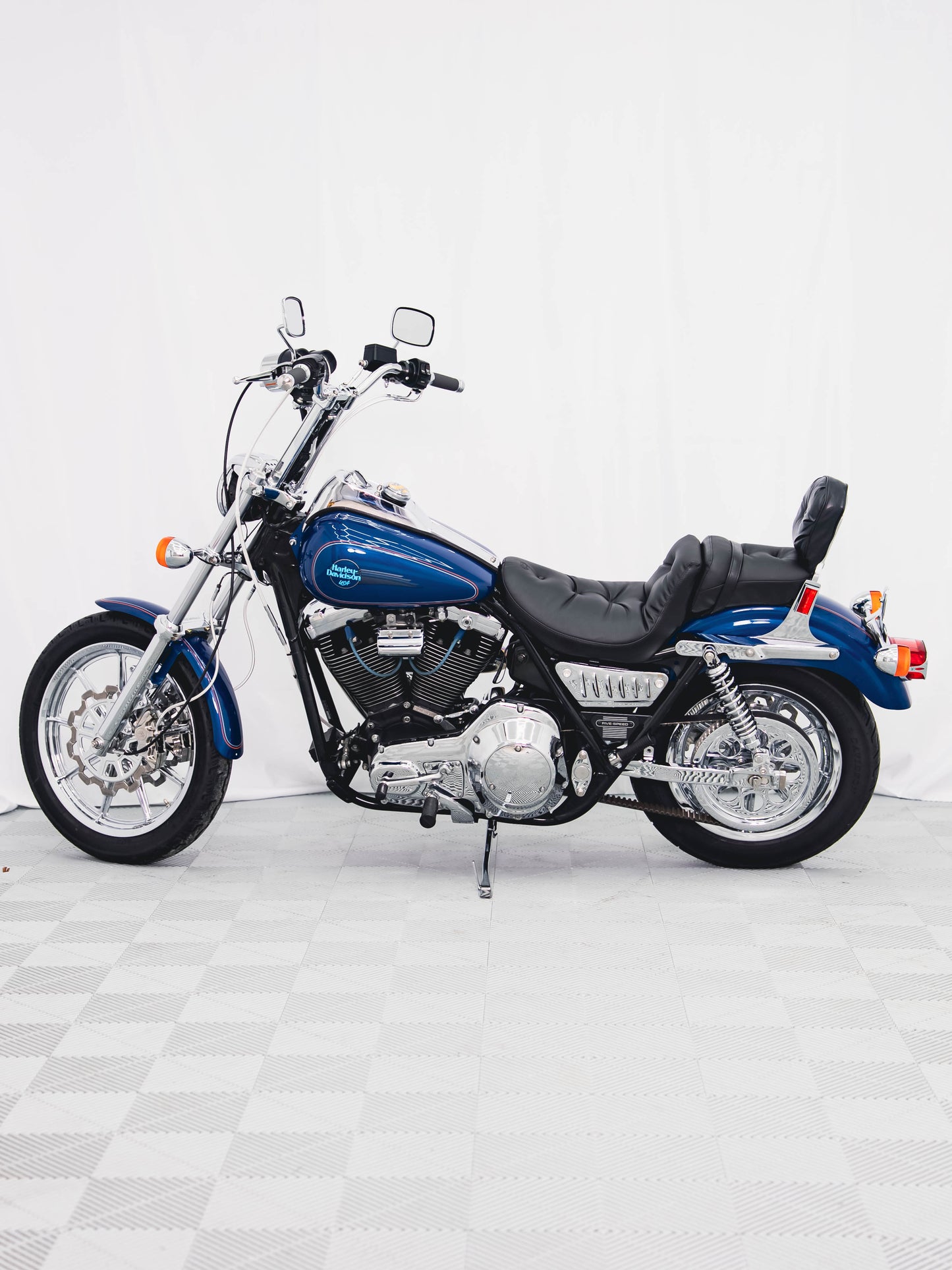 1991 FXR CANDY SAPPHIRE BLUE 11k MILES!