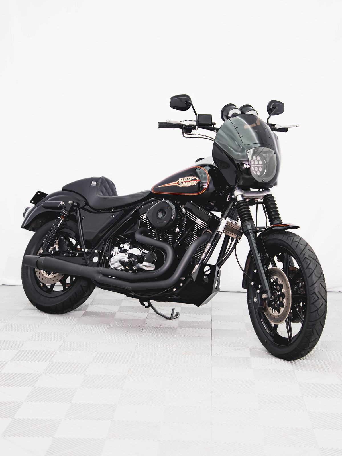 1993 FXR CONVERTIBLE S&S 124" BAKER 6