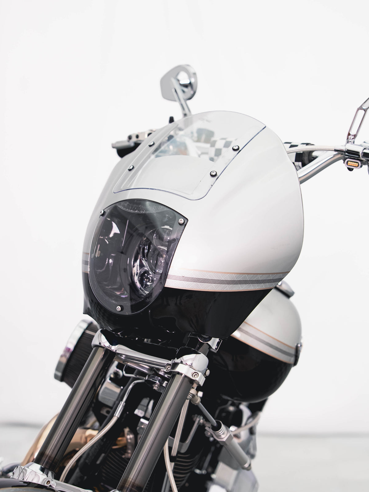 2003 FXDL 107" STROKER FRAME UP BUILD