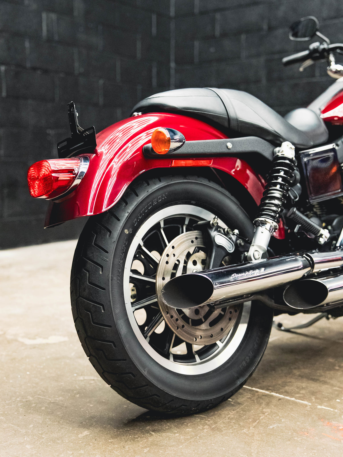2005 FXDXi FUEL INJECTED LAVA RED SUNGLO