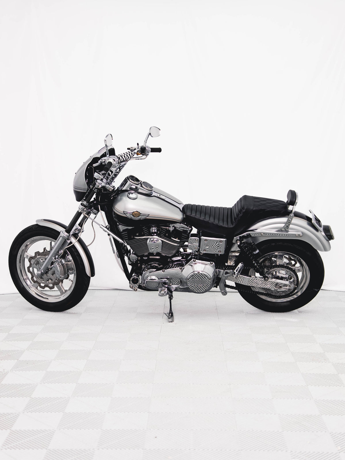 2003 FXDL 107" STROKER FRAME UP BUILD