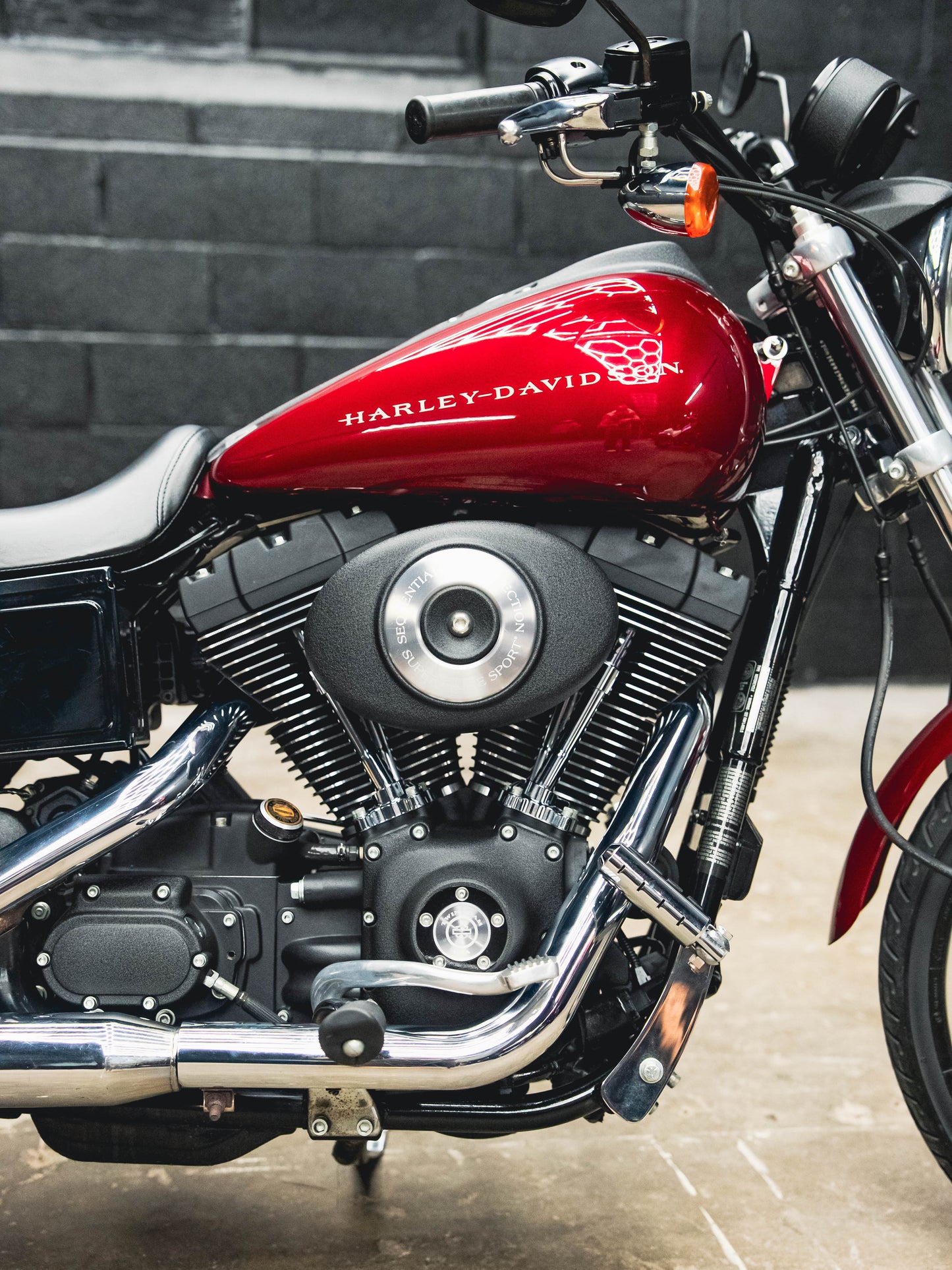2005 FXDXi FUEL INJECTED LAVA RED SUNGLO