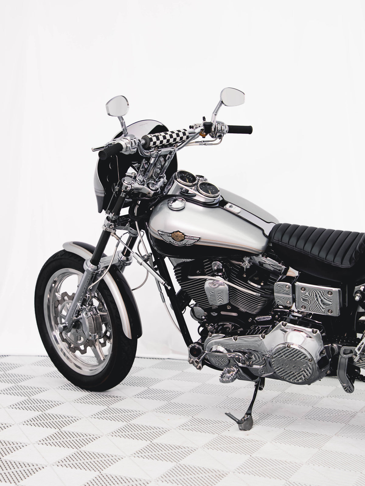 2003 FXDL 107" STROKER FRAME UP BUILD