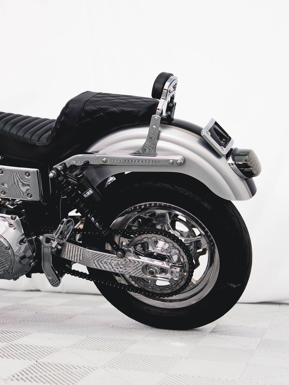 2003 FXDL 107" STROKER FRAME UP BUILD