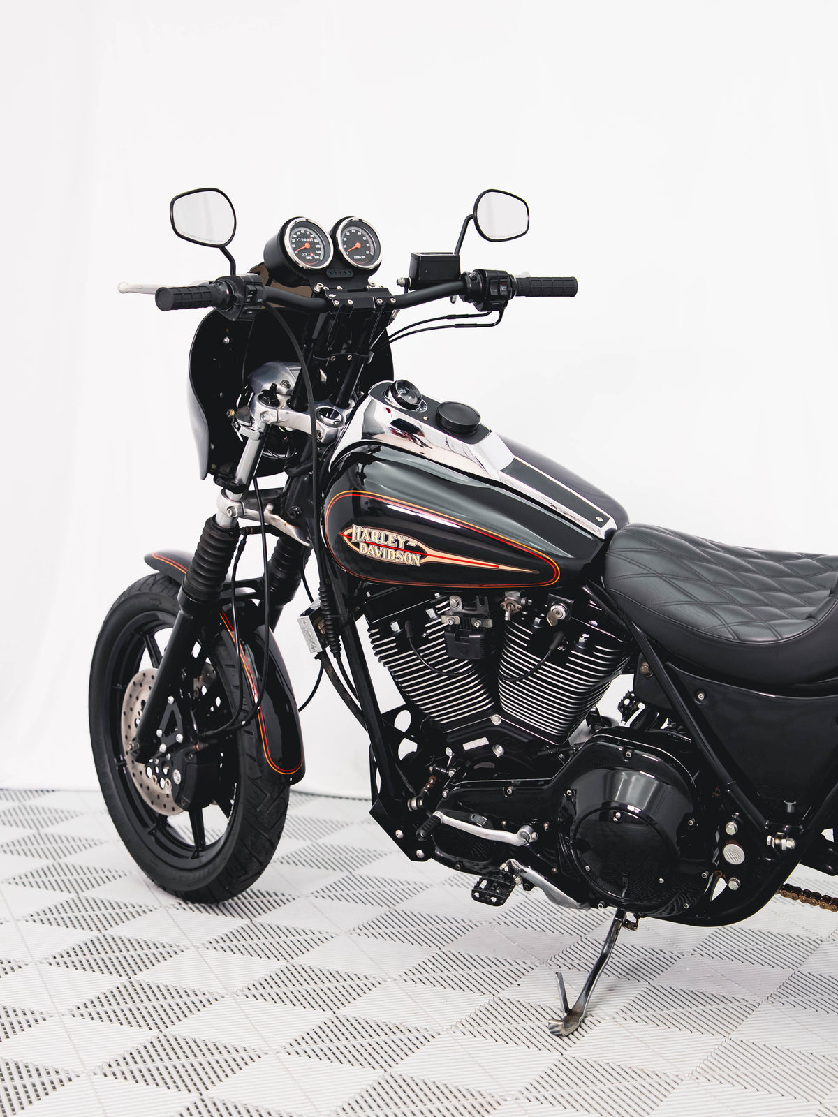 1993 FXR CONVERTIBLE S&S 124" BAKER 6