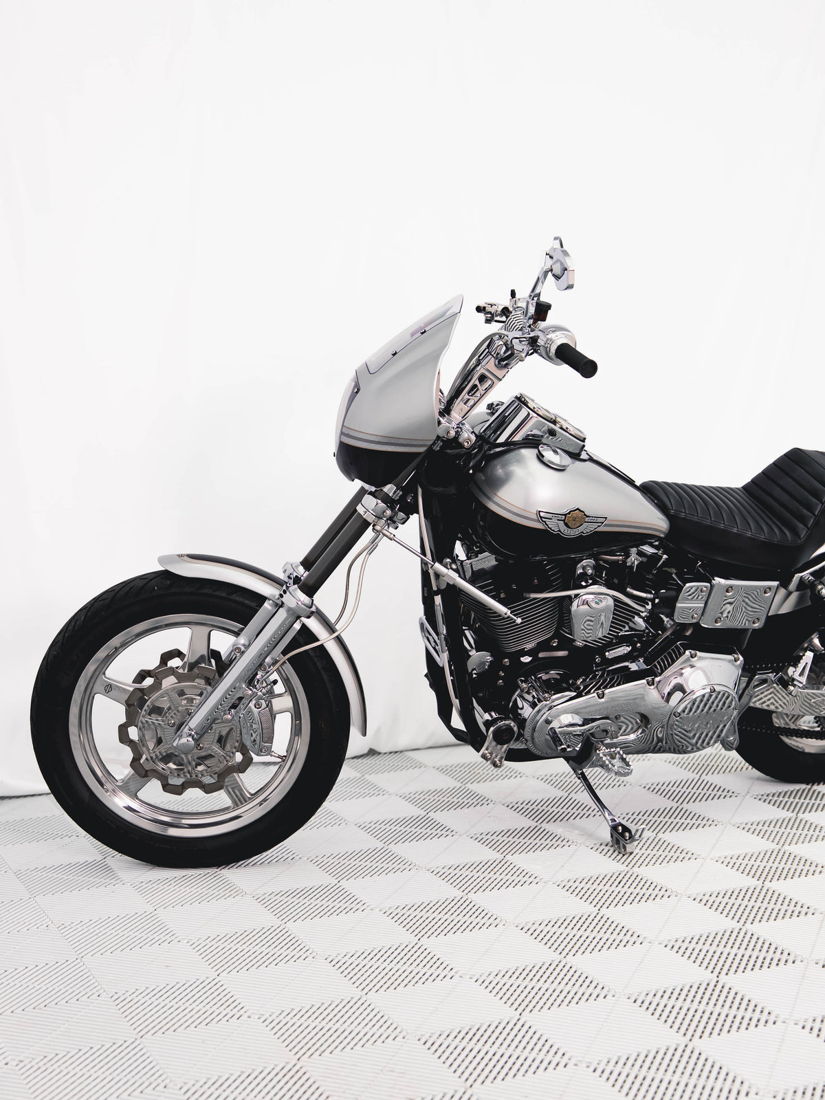 2003 FXDL 107" STROKER FRAME UP BUILD