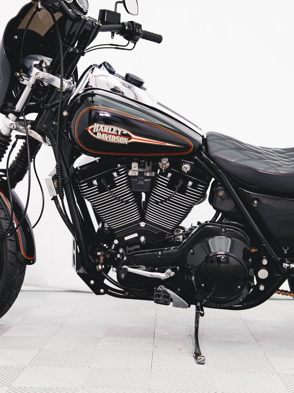 1993 FXR CONVERTIBLE S&S 124" BAKER 6