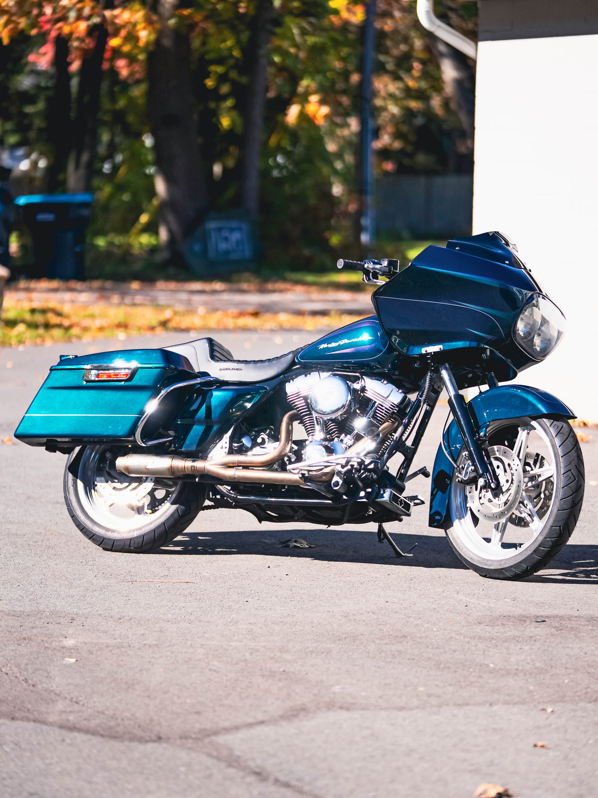 2001 ROAD GLIDE JADE SUNGLO