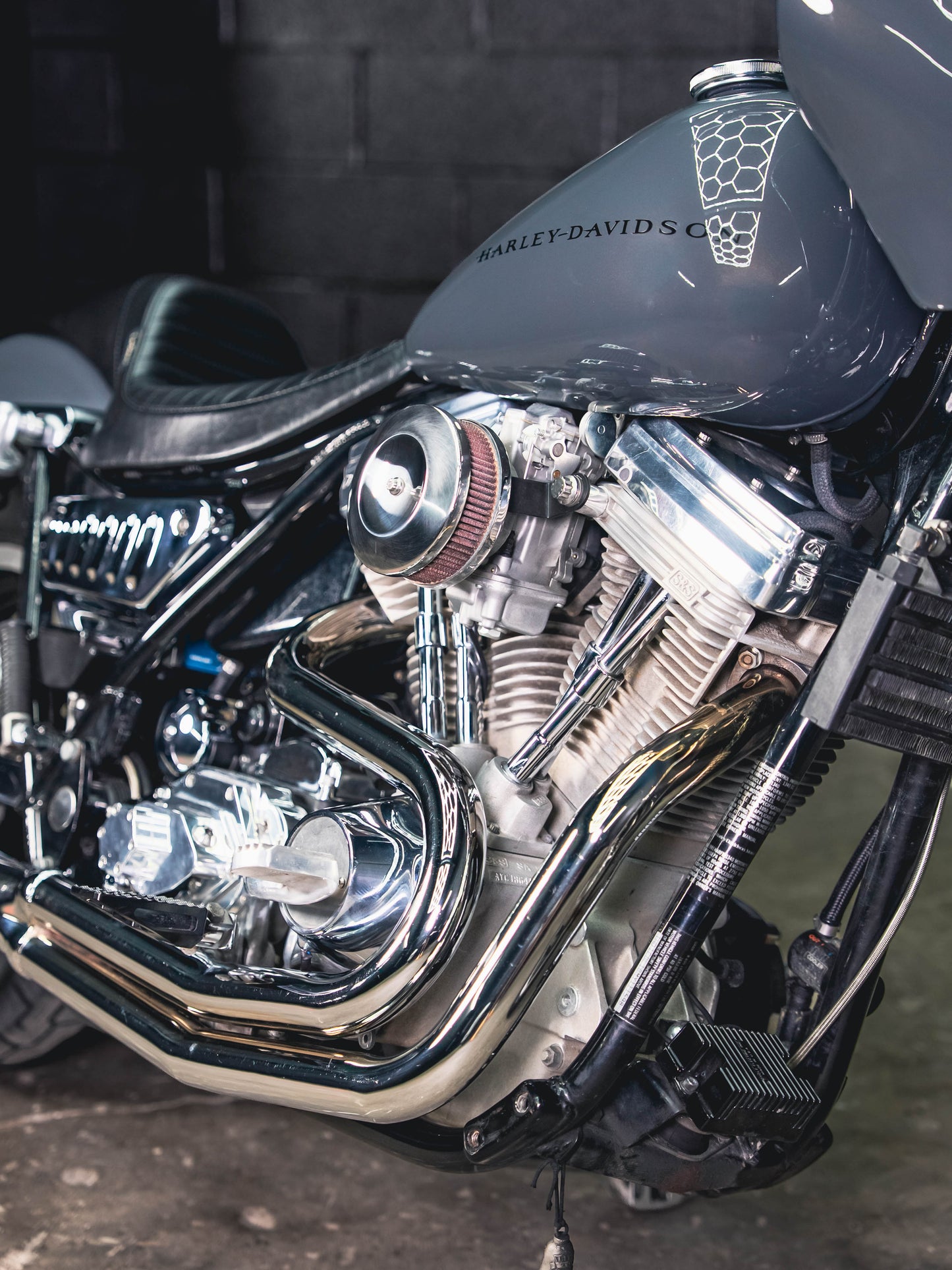 1991 FXR! 113 S&S BAKER 6 FRESH BUILD