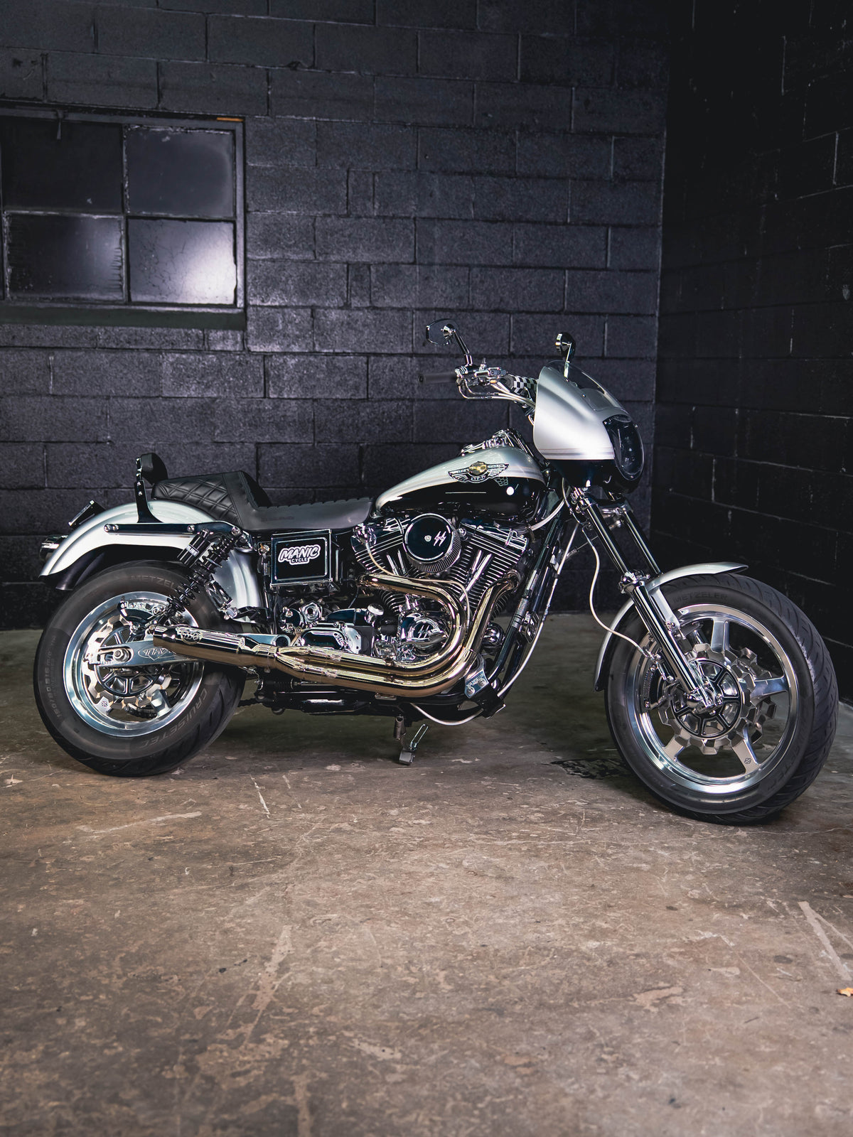 2003 FXDL 107" STROKER FRAME UP BUILD