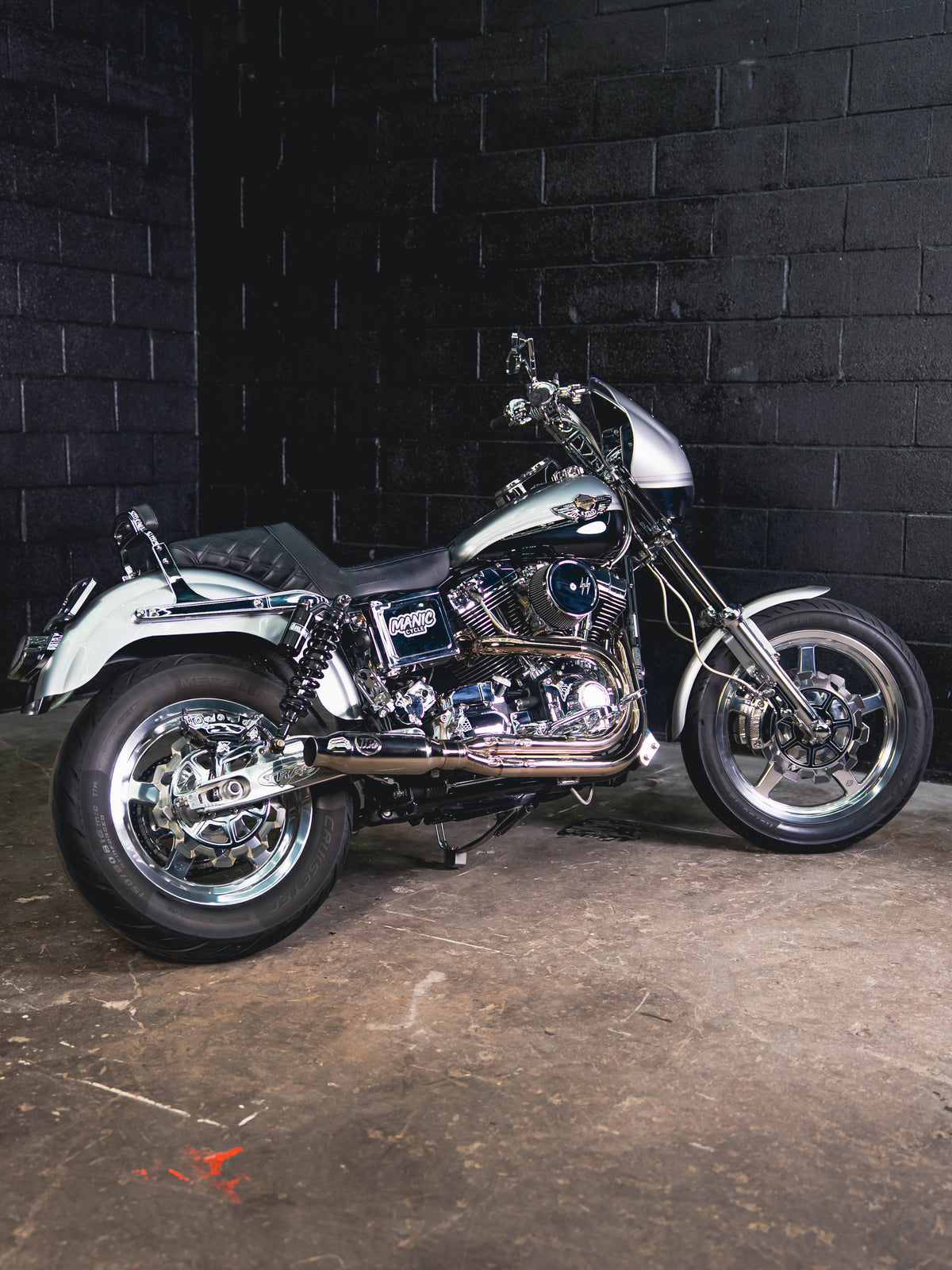 2003 FXDL 107" STROKER FRAME UP BUILD