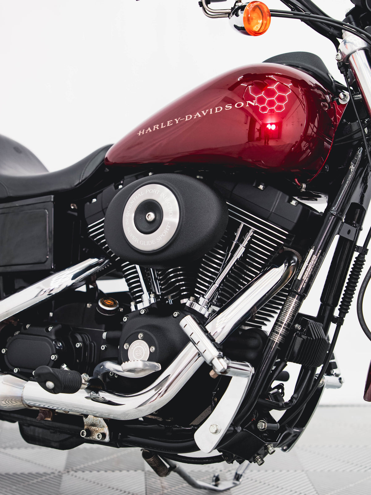 2005 FXDXi FUEL INJECTED LAVA RED SUNGLO