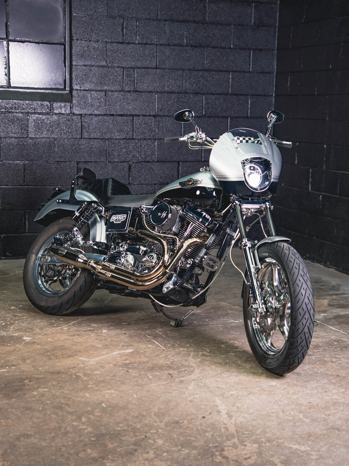 2003 FXDL 107" STROKER FRAME UP BUILD
