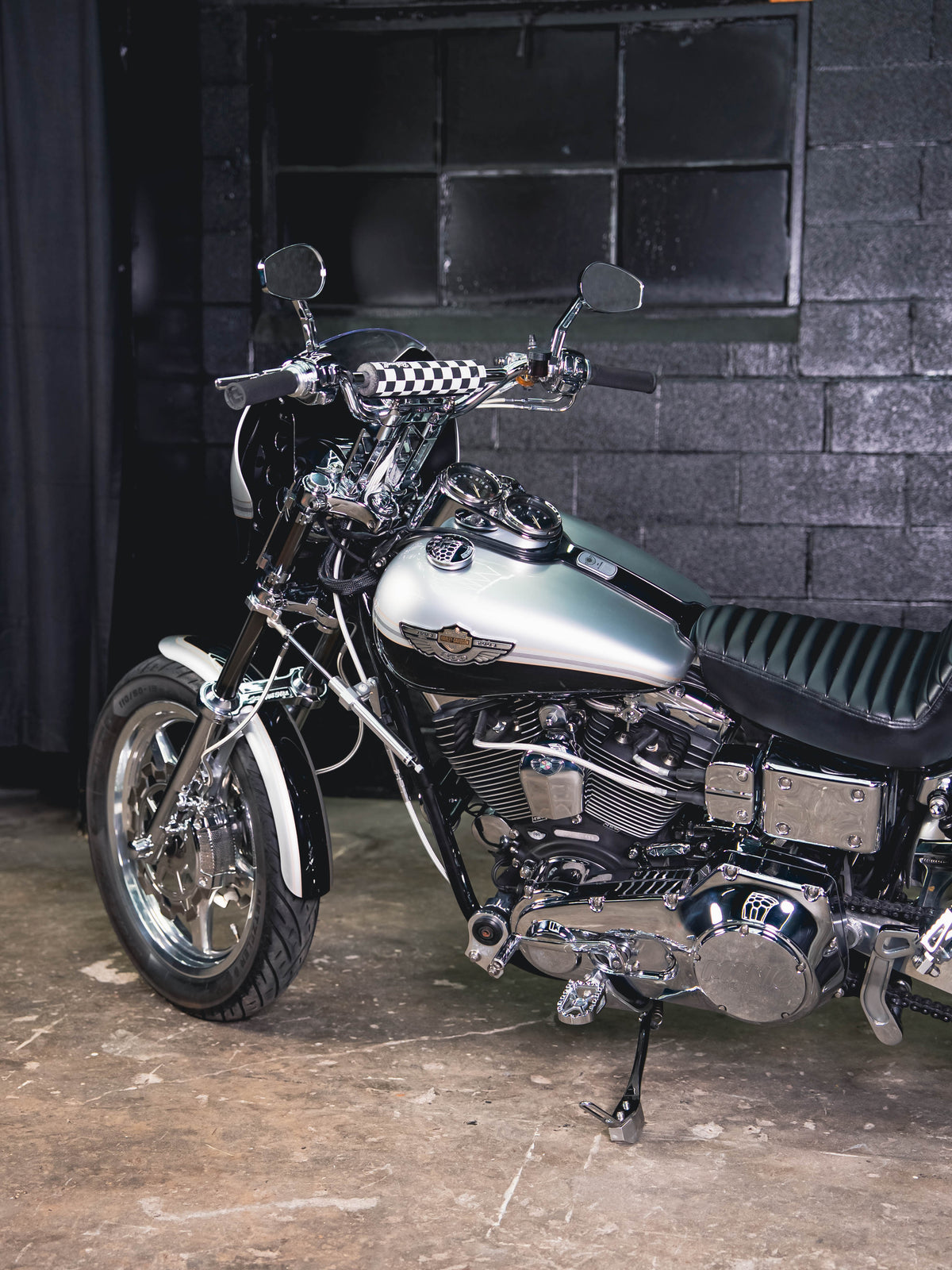 2003 FXDL 107" STROKER FRAME UP BUILD