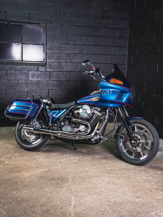 1993 FXR CONVERTIBLE SAPPHIRE BLUE