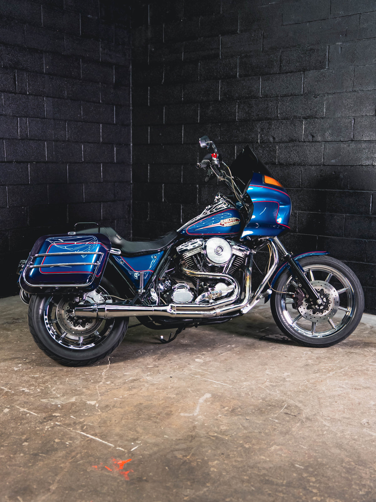 1993 FXR CONVERTIBLE SAPPHIRE BLUE