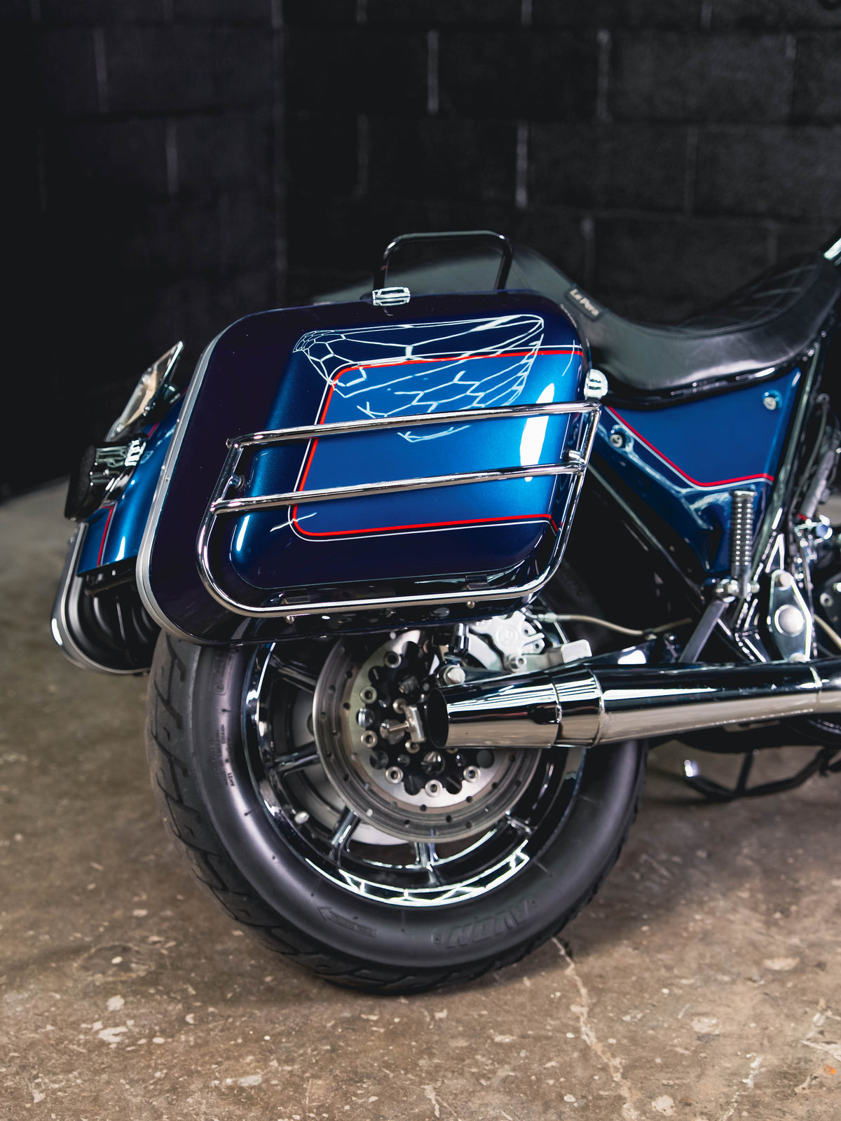1993 FXR CONVERTIBLE SAPPHIRE BLUE