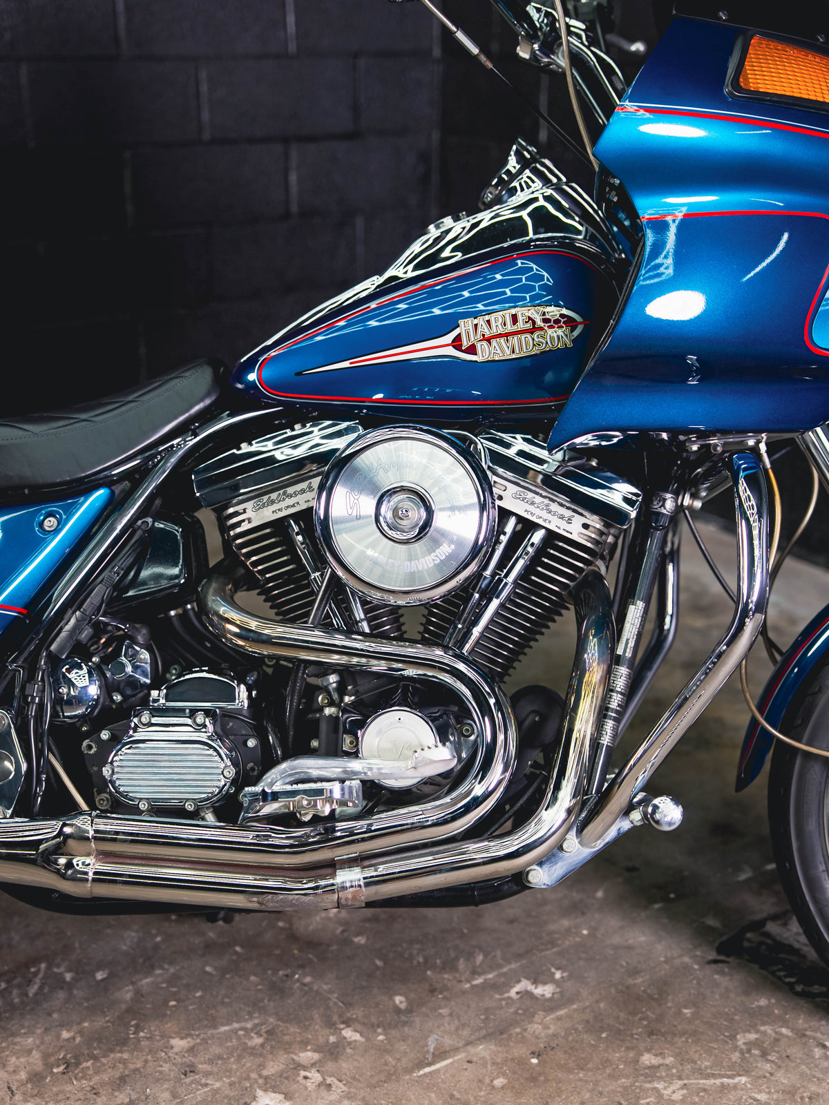 1993 FXR CONVERTIBLE SAPPHIRE BLUE