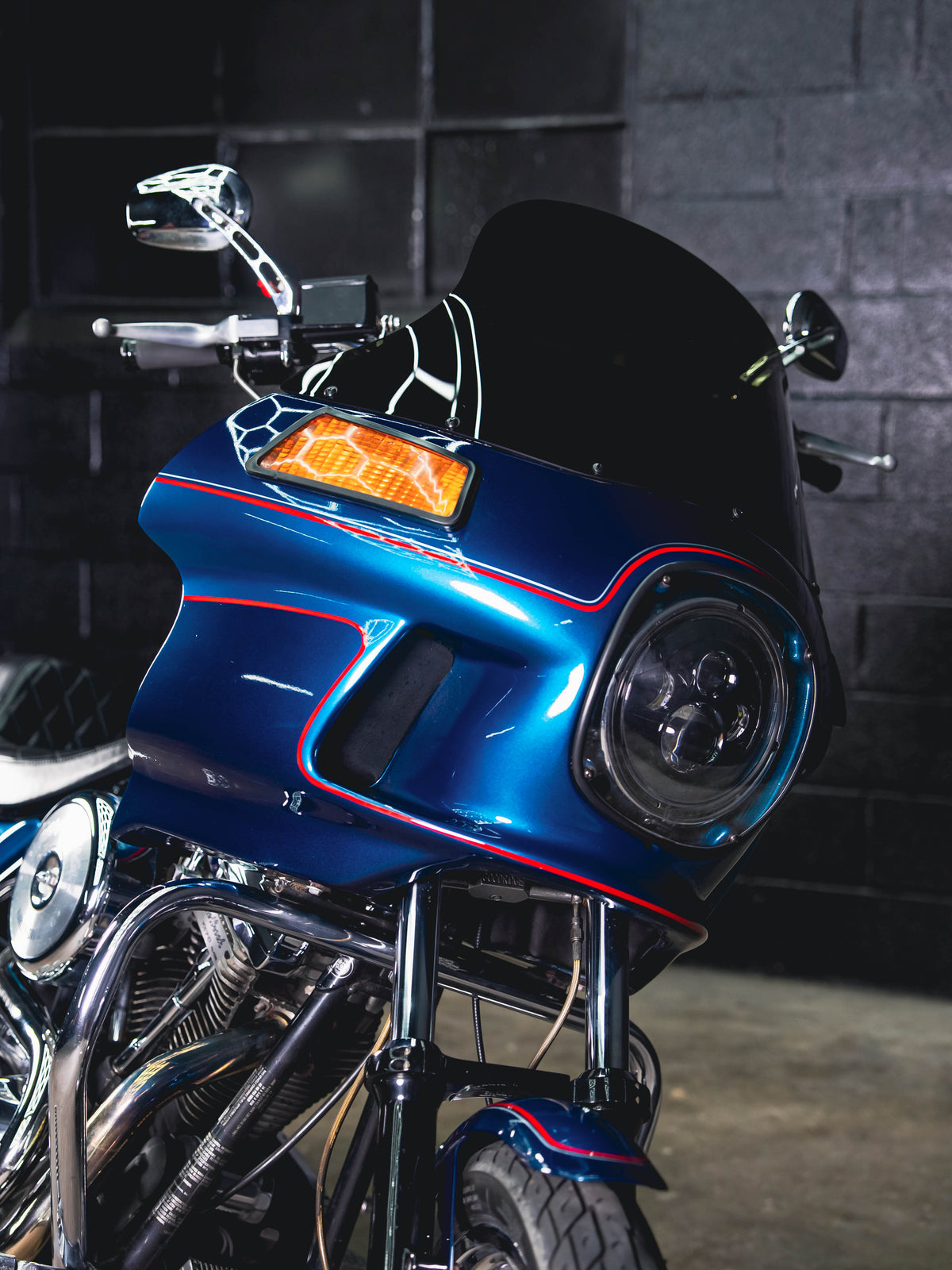 1993 FXR CONVERTIBLE SAPPHIRE BLUE