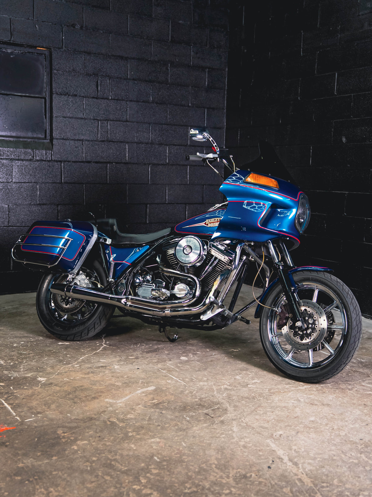 1993 FXR CONVERTIBLE SAPPHIRE BLUE