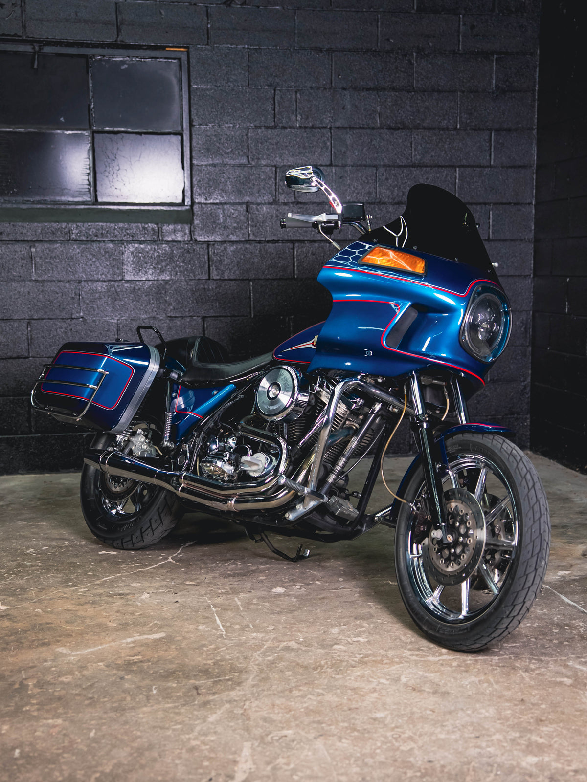 1993 FXR CONVERTIBLE SAPPHIRE BLUE
