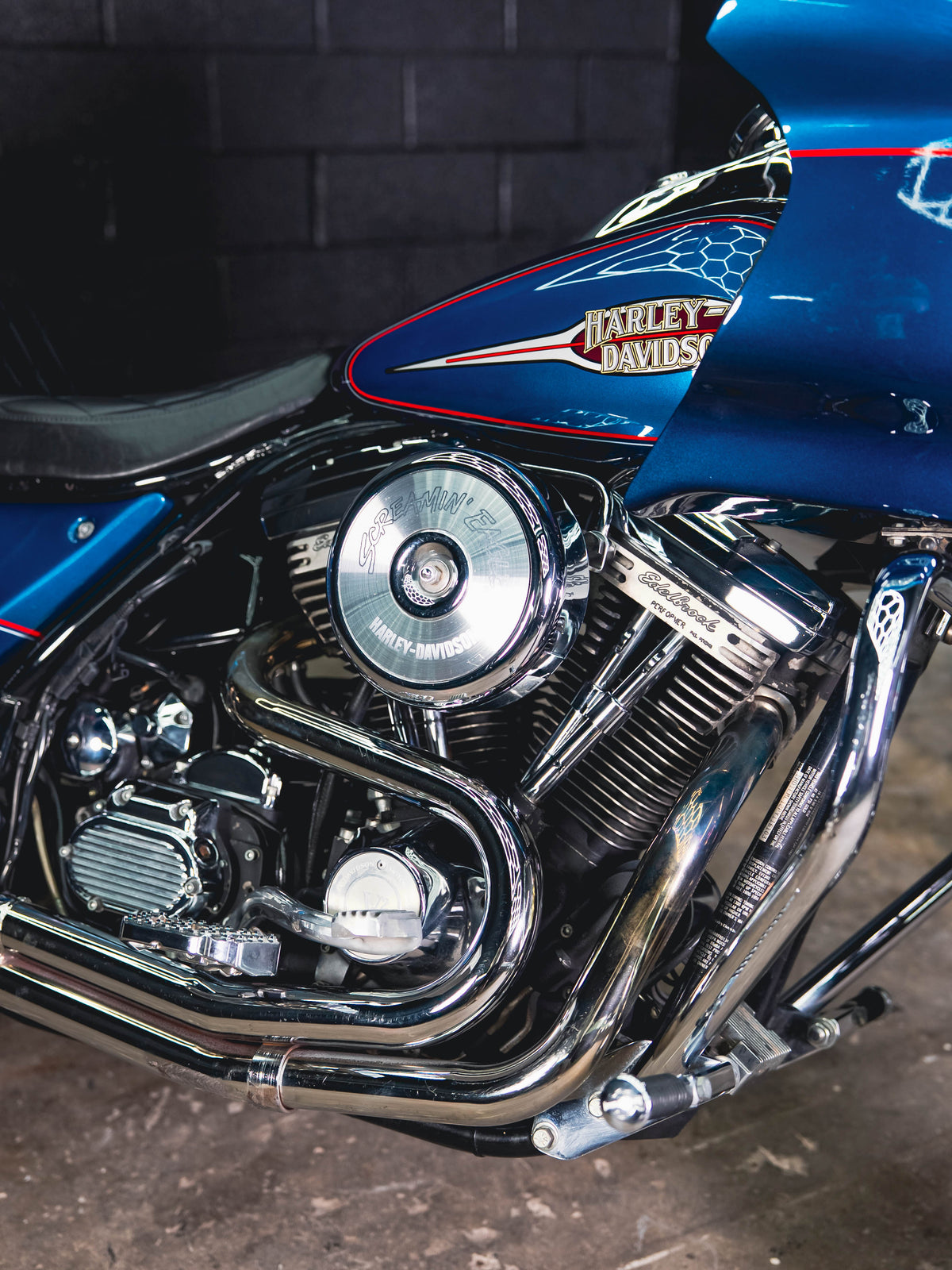 1993 FXR CONVERTIBLE SAPPHIRE BLUE