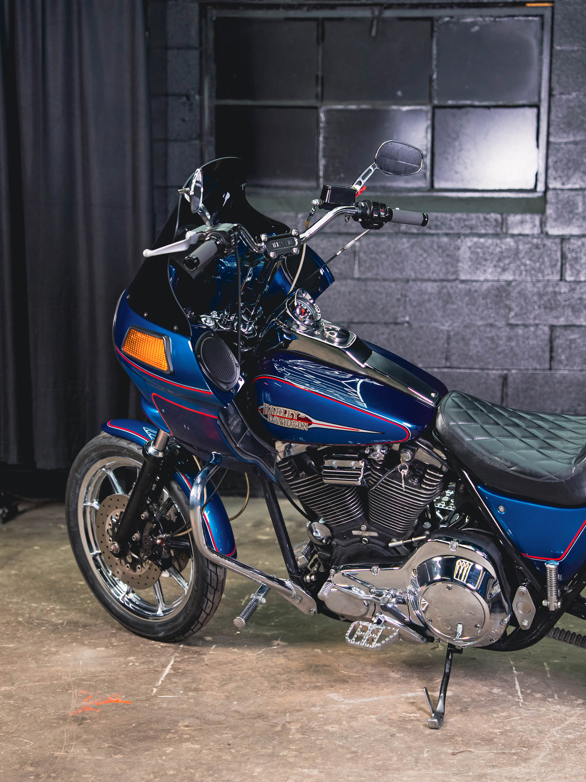 1993 FXR CONVERTIBLE SAPPHIRE BLUE