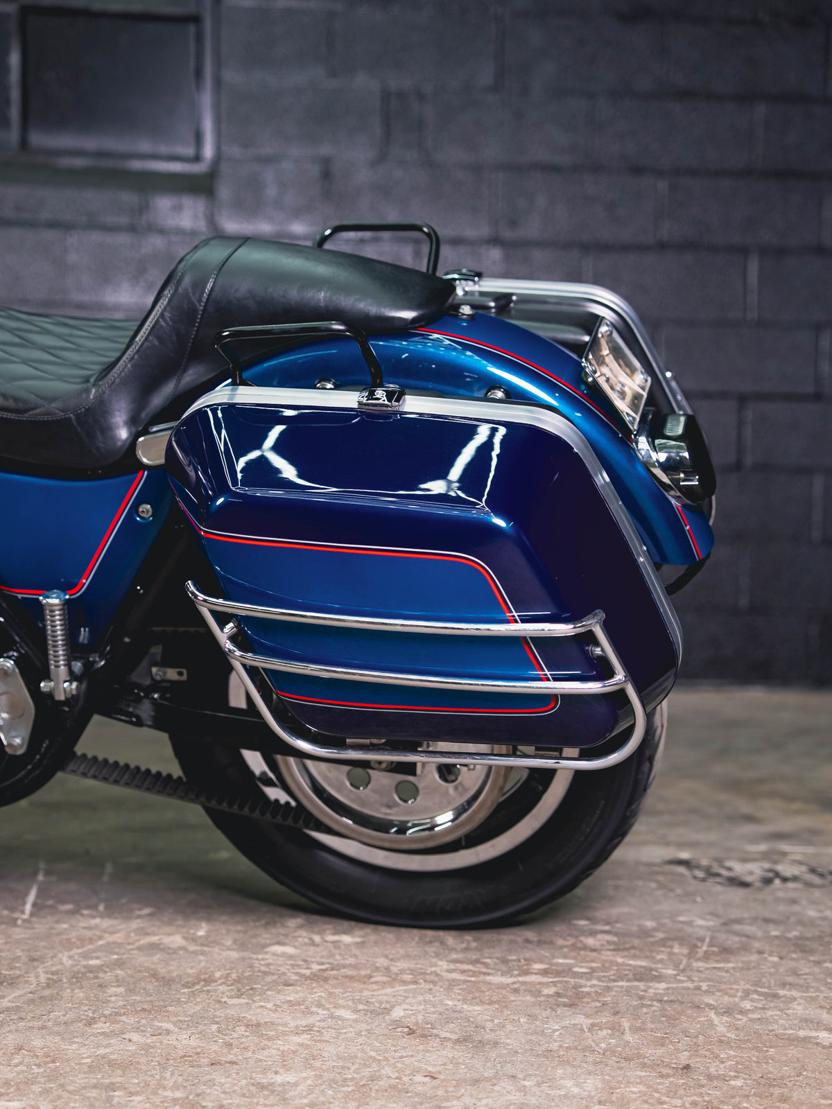 1993 FXR CONVERTIBLE SAPPHIRE BLUE