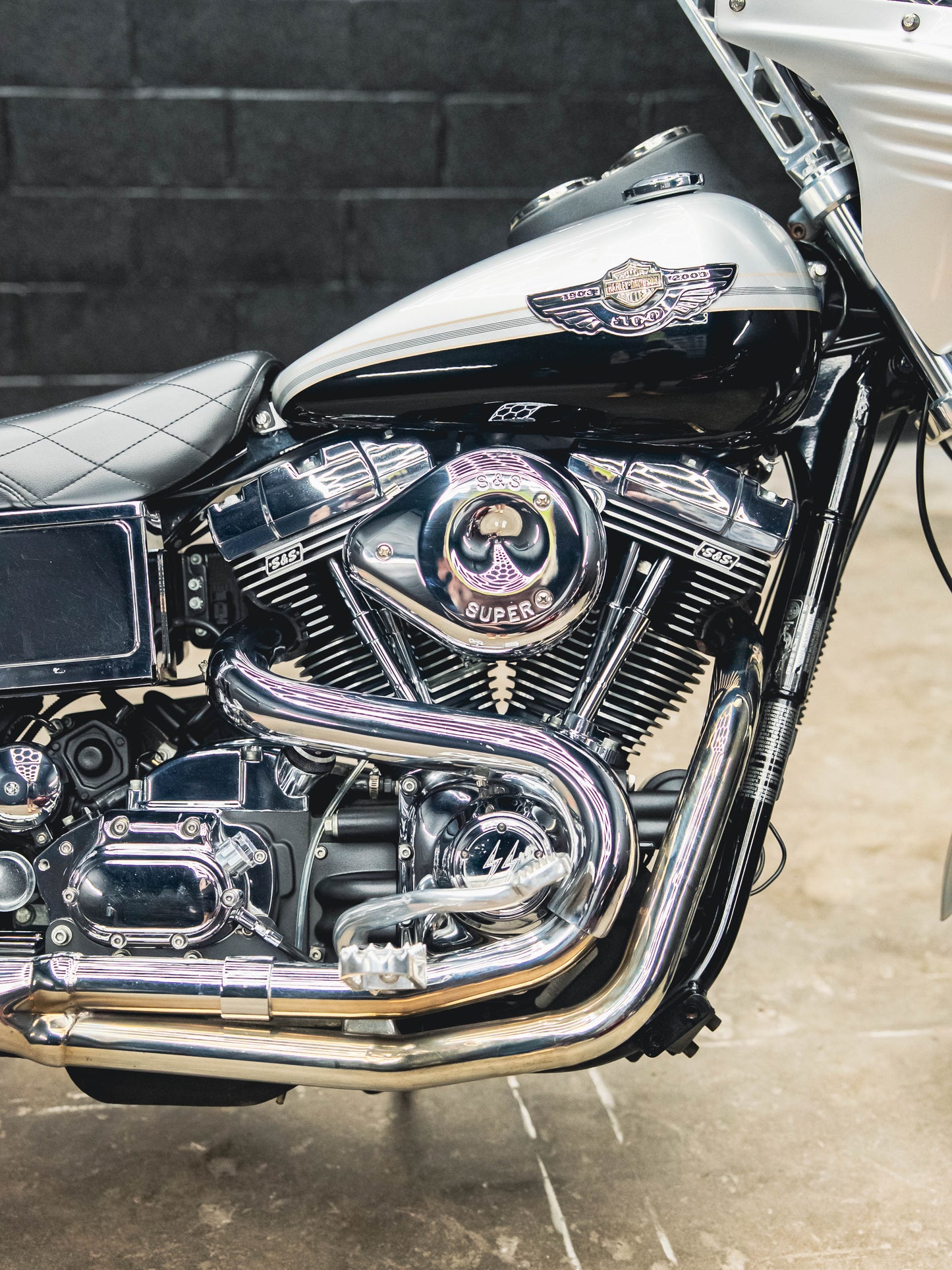 2003 FXDL 98" S&S BAKER 6 SPEED