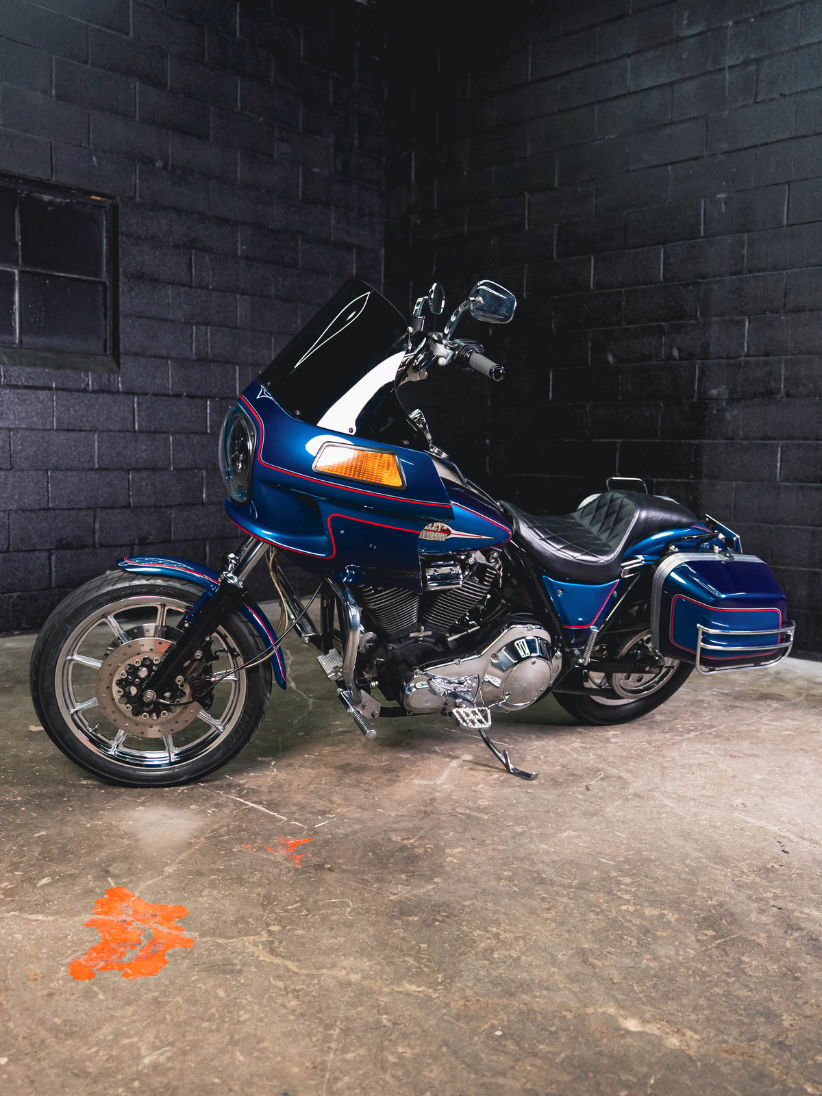 1993 FXR CONVERTIBLE SAPPHIRE BLUE