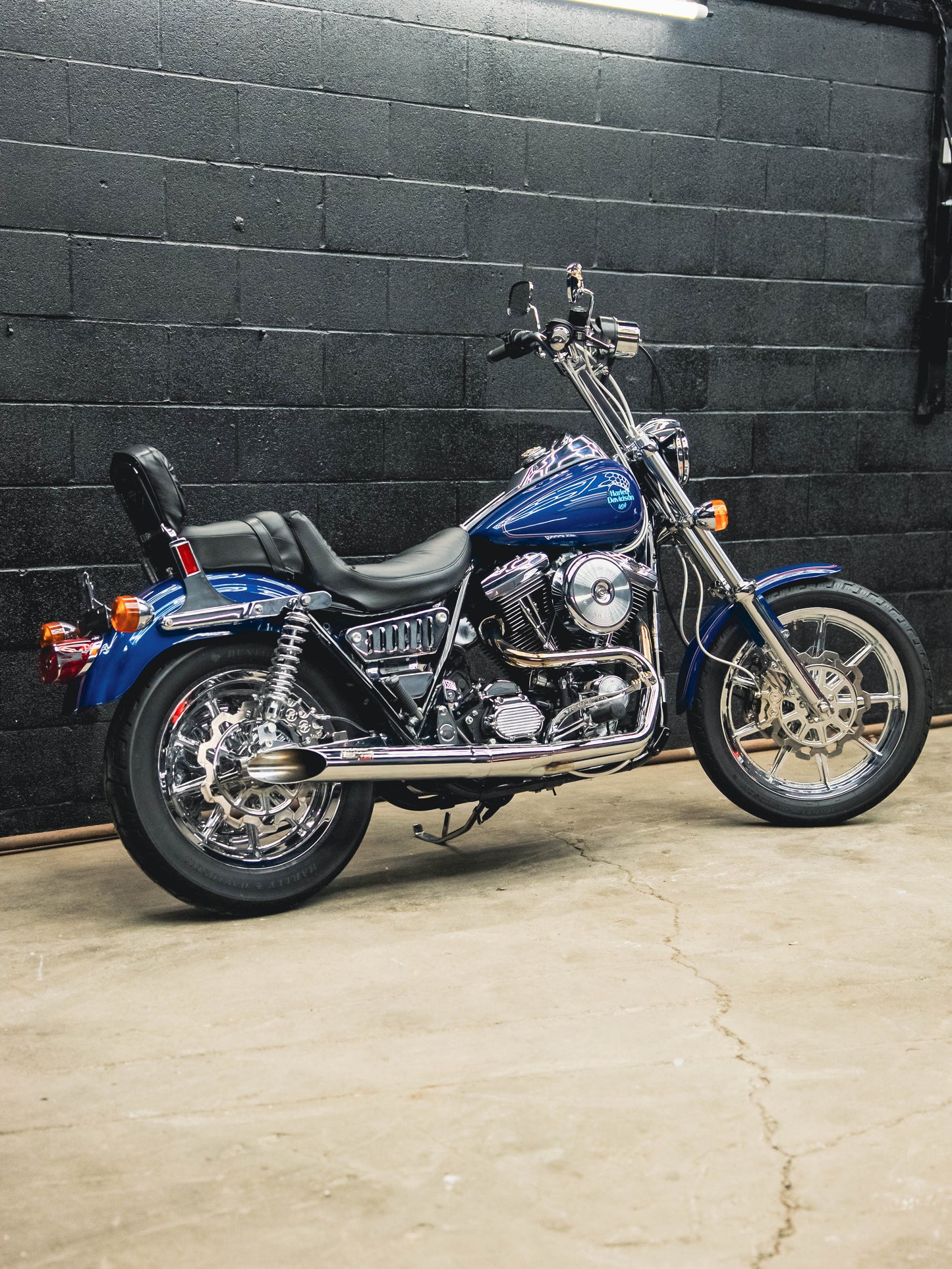 1991 FXR CANDY SAPPHIRE BLUE 11k MILES!