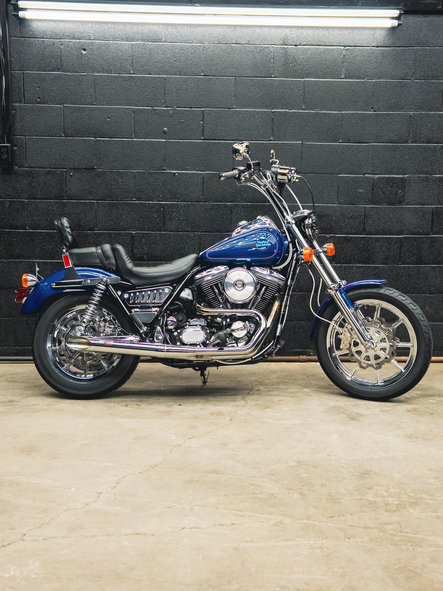 1991 FXR CANDY SAPPHIRE BLUE 11k MILES!