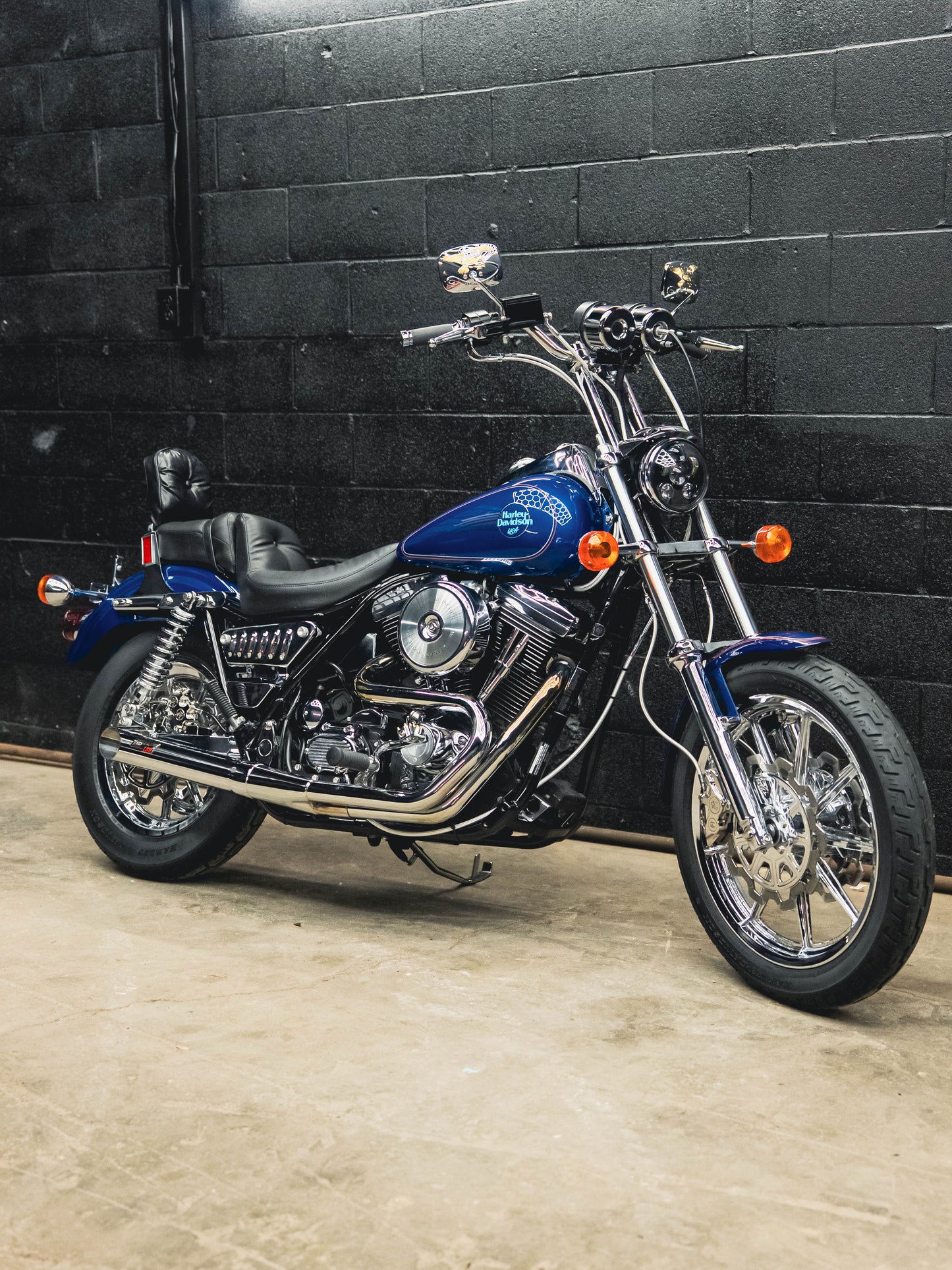 1991 FXR CANDY SAPPHIRE BLUE 11k MILES!