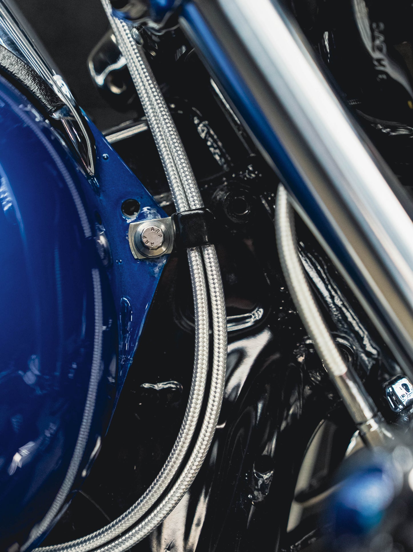 1991 FXR CANDY SAPPHIRE BLUE 11k MILES!
