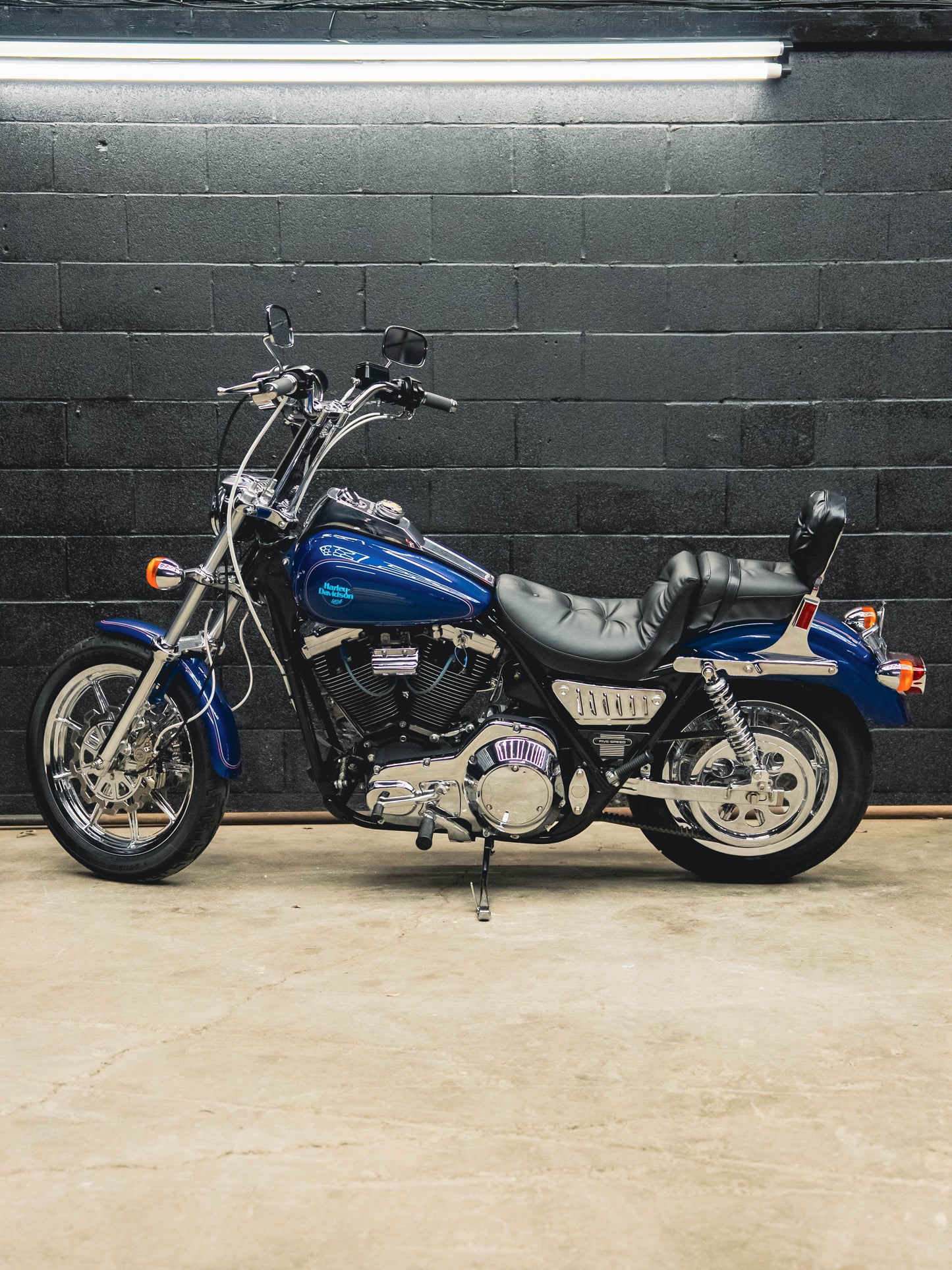 1991 FXR CANDY SAPPHIRE BLUE 11k MILES!