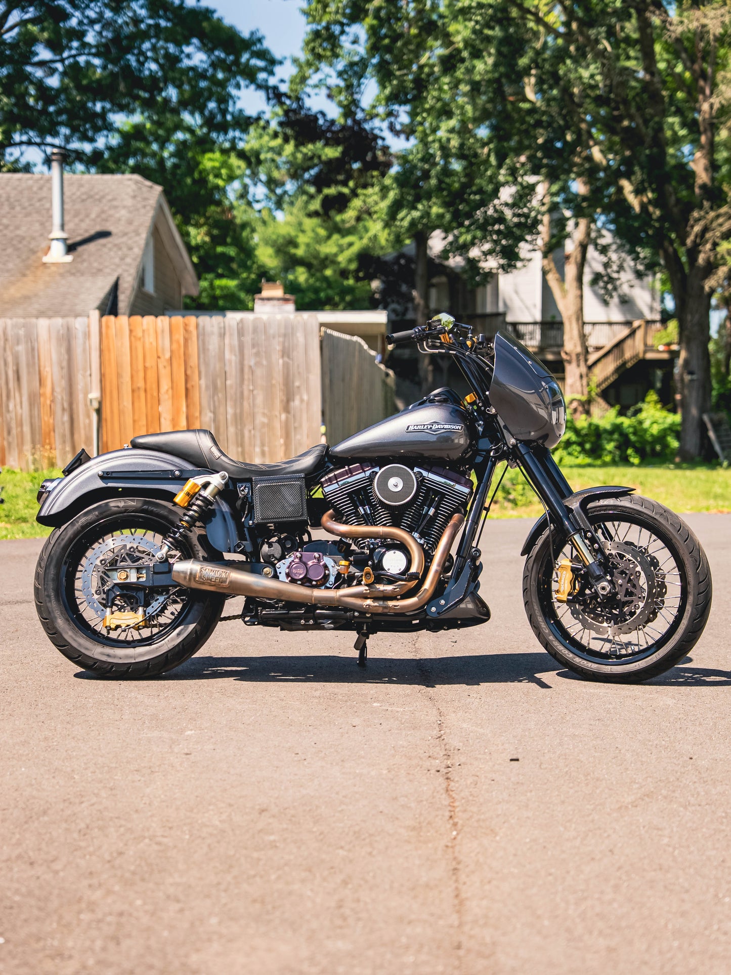 2005 FXDLI POPS GARAGE BUILD!