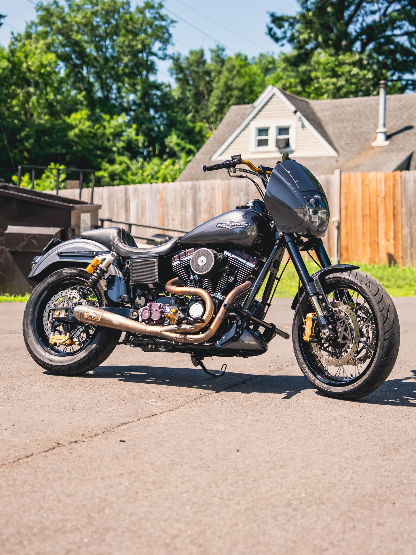 2005 FXDLI POPS GARAGE BUILD!