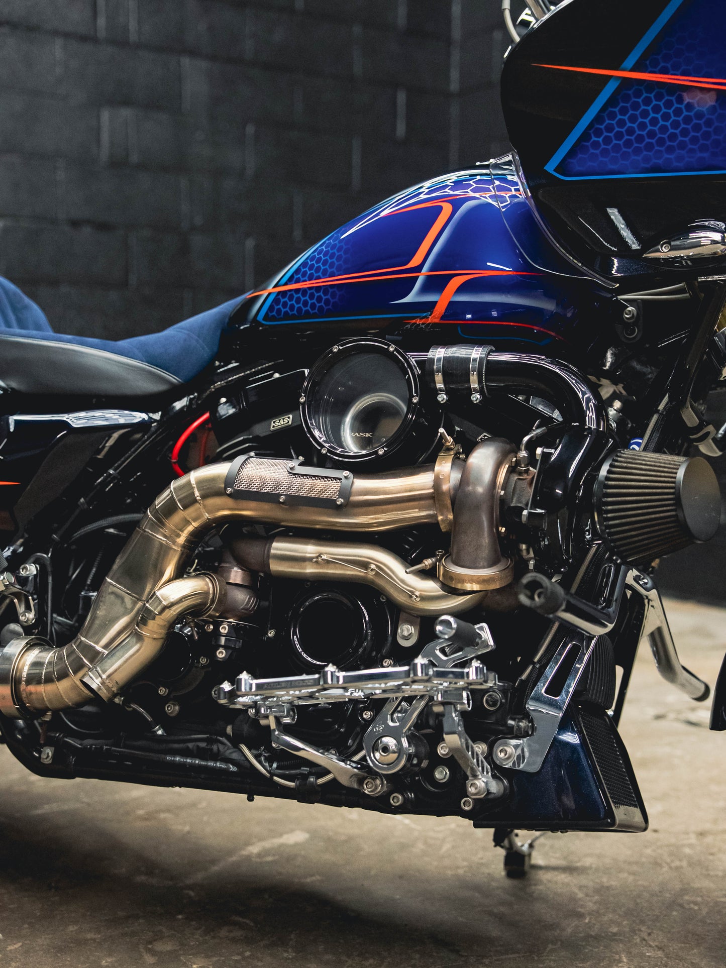 2017 ROAD GLIDE 136" S&S TRASK TURBO