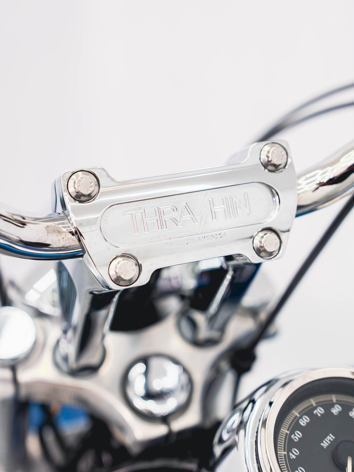 2005 FXDL CHOPPER BLUE PEARL 7K MILES