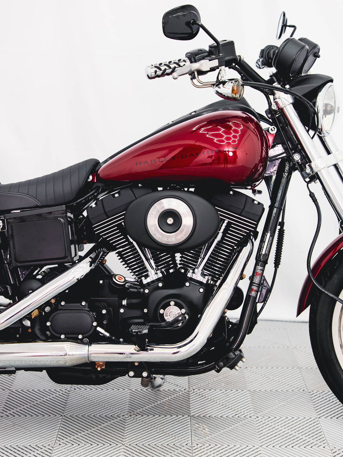2005 FXDXI EFI 9K MILES! LAVA RED SUNGLO