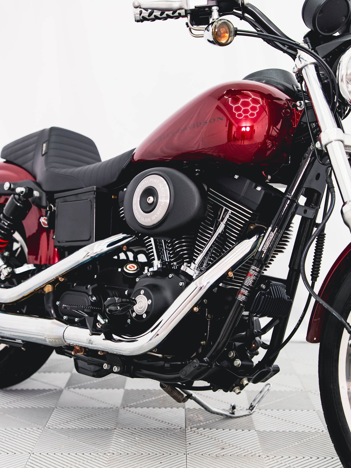2005 FXDXI EFI 9K MILES! LAVA RED SUNGLO