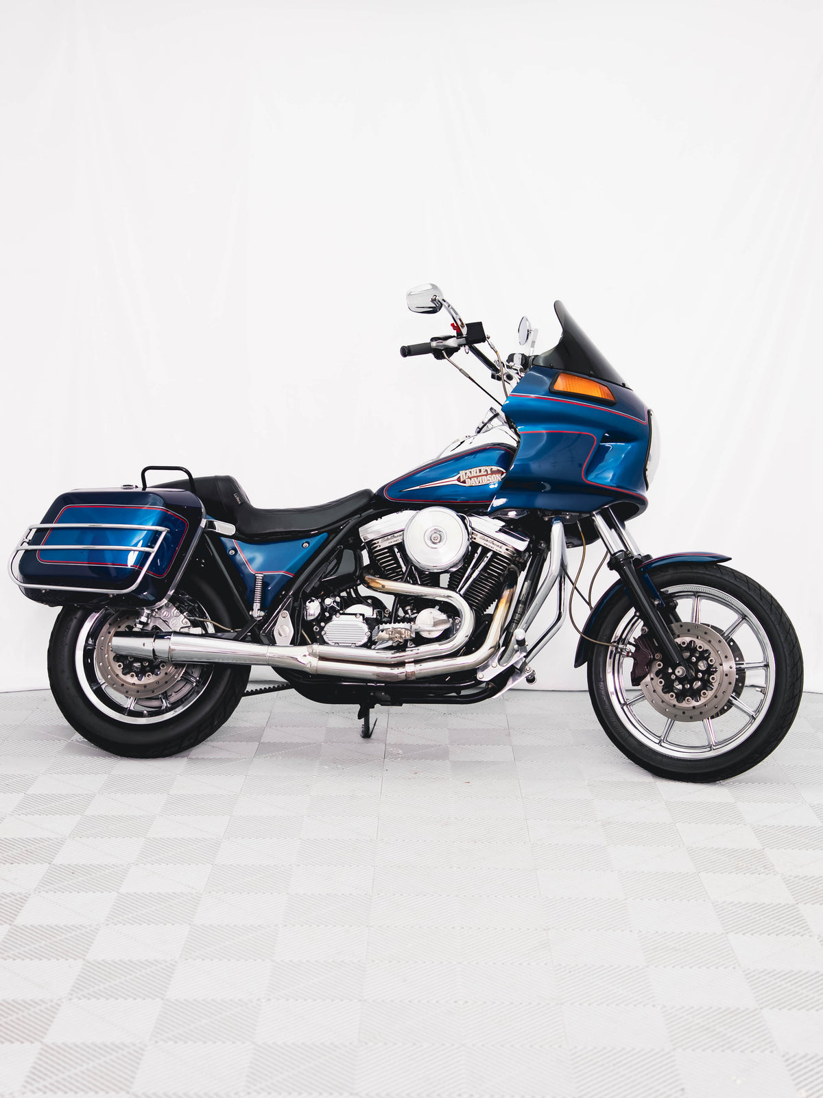 1993 FXR CONVERTIBLE SAPPHIRE BLUE