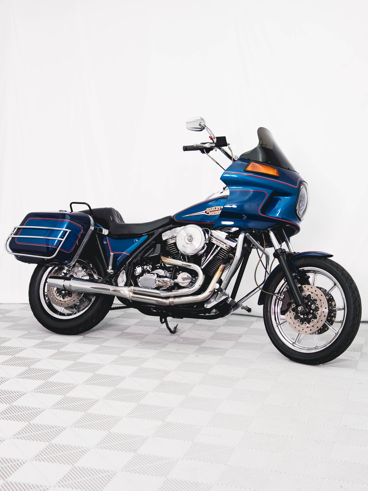 1993 FXR CONVERTIBLE SAPPHIRE BLUE