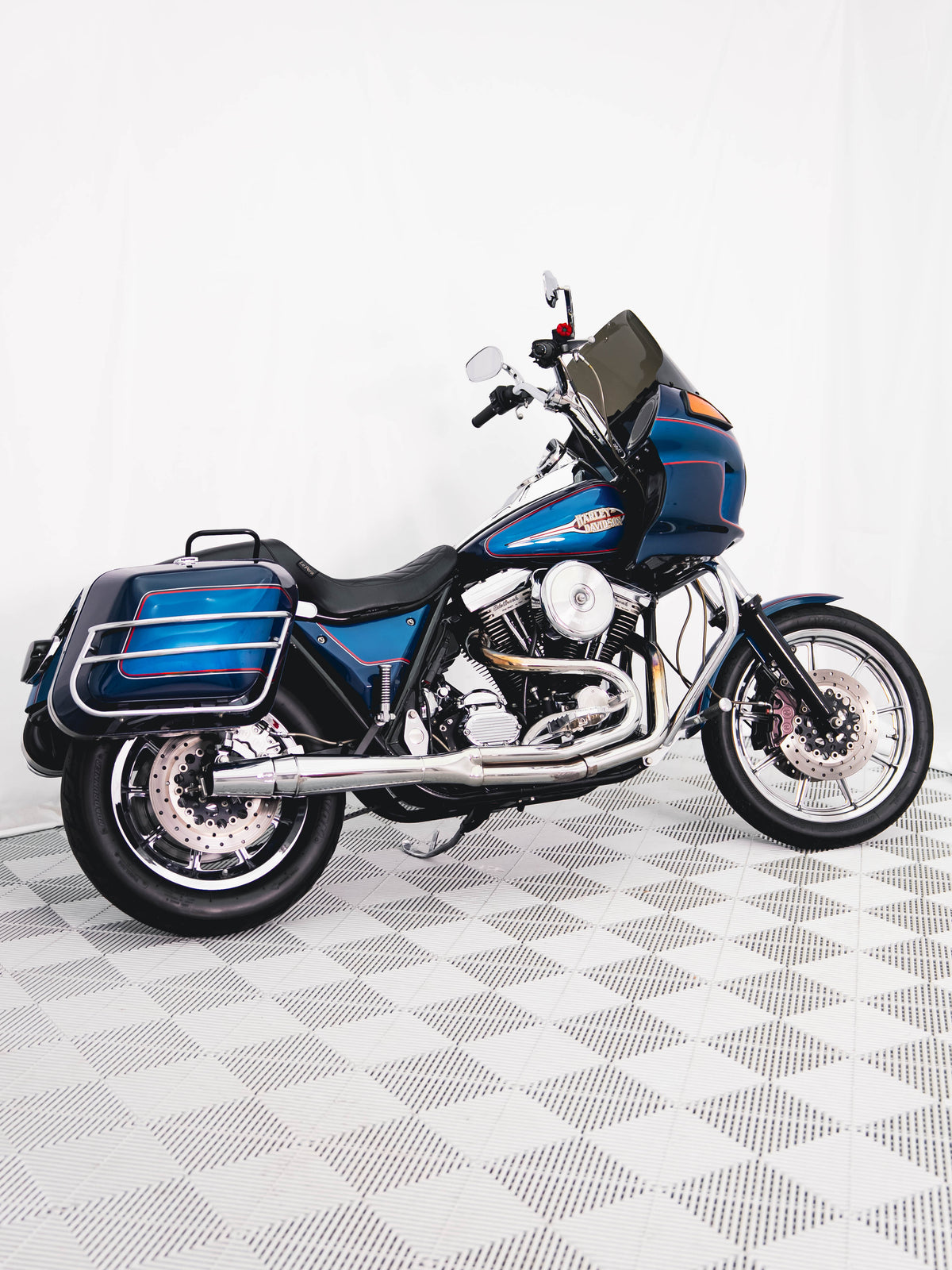 1993 FXR CONVERTIBLE SAPPHIRE BLUE