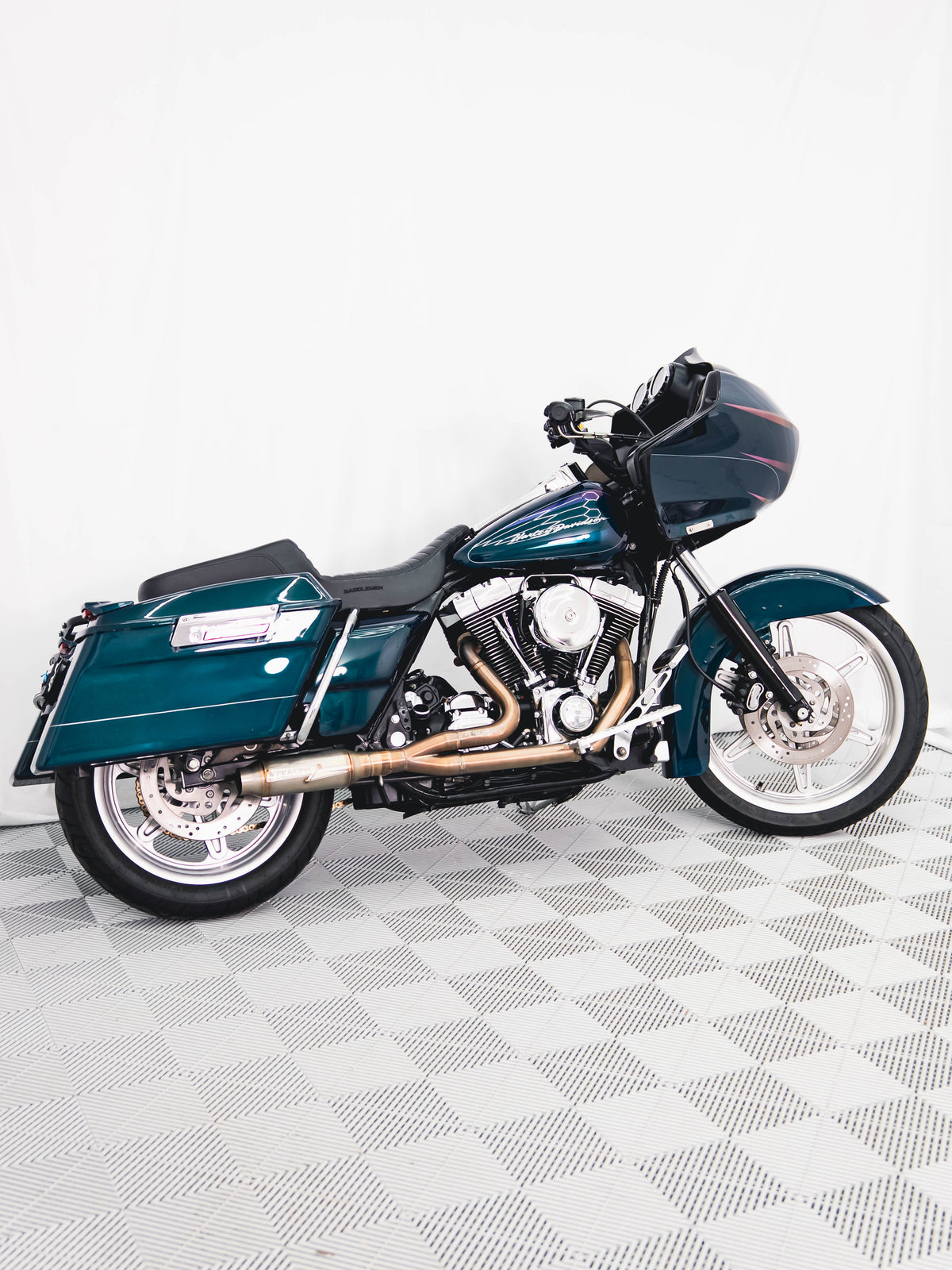 2001 ROAD GLIDE JADE SUNGLO
