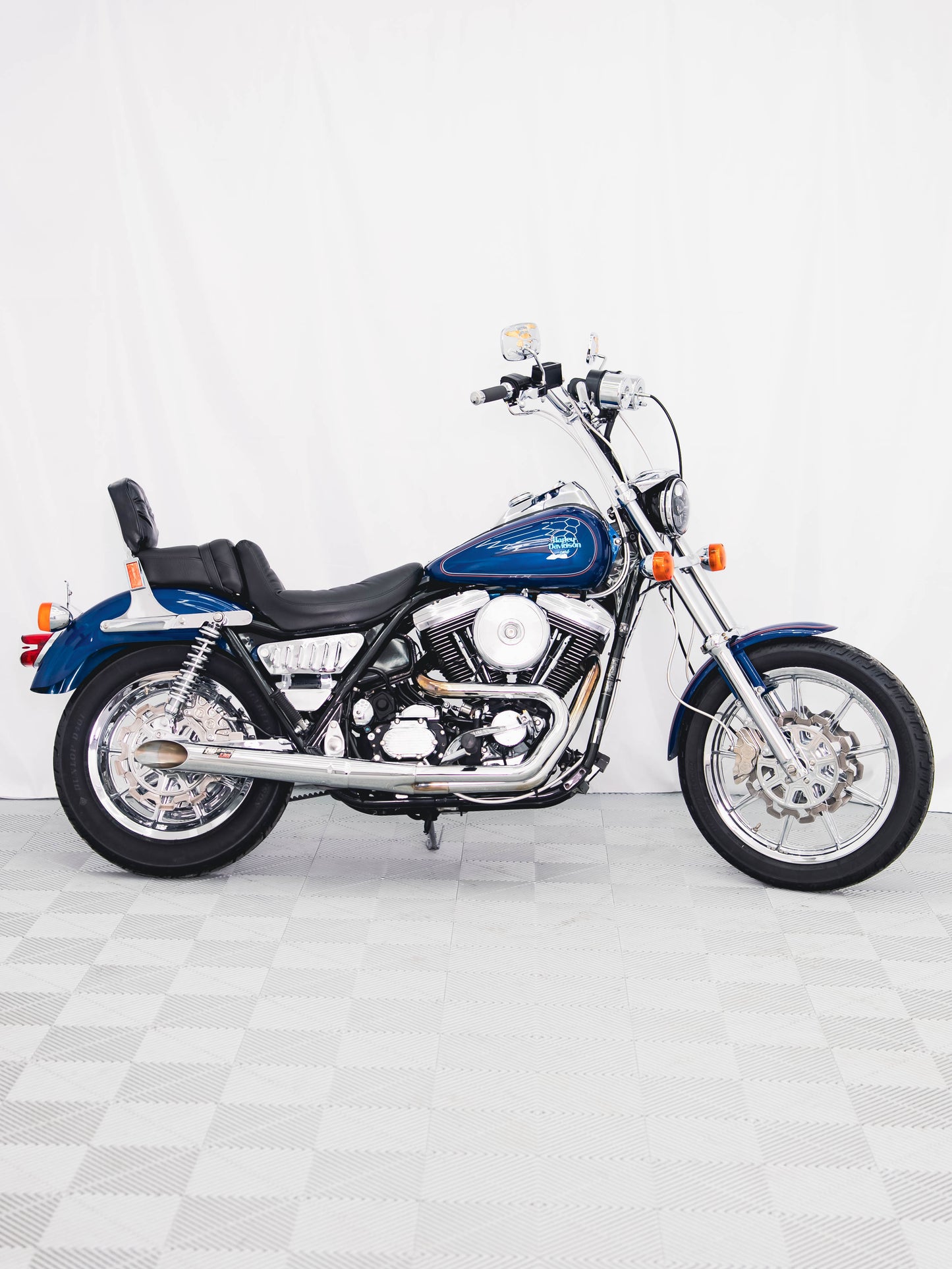 1991 FXR CANDY SAPPHIRE BLUE 11k MILES!